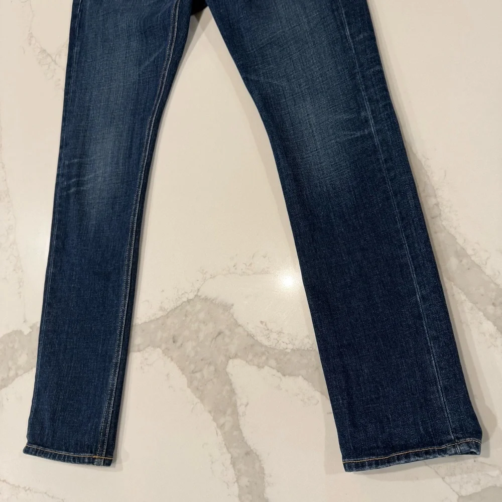 rag & bone Women's Skinny Jeans - Dark Blue - Picture 3 of 11